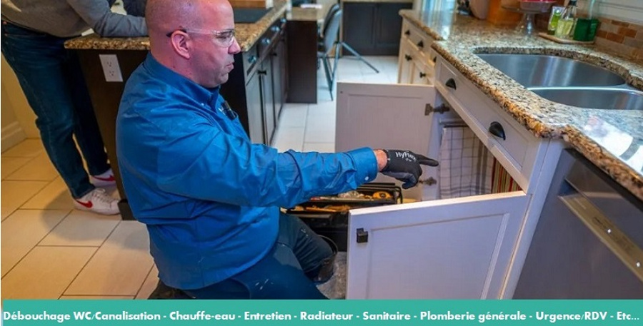 installation robinet qui fuit